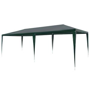 vidaXL Namiot imprezowy, 3 x 6 m, PE, zielony