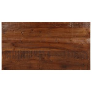 vidaXL Blat stołu, 110x50x2,5 cm, prostokątny, lite drewno z odzysku