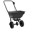 vidaXL Rozsiewacz do soli, PVC i stal, 80 x 46 x 75 cm, 15 L