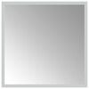 vidaXL Lustro łazienkowe LED przezroczysty 40 x 40 cm szkło hartowane