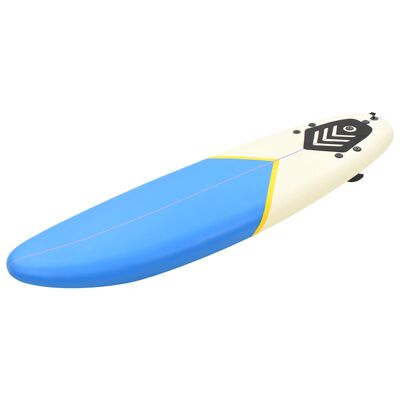vidaXL Deska surfingowa, 170 cm, niebiesko-kremowa