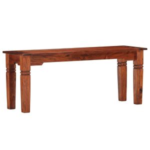 vidaXL Ławka, 110 cm, lite drewno akacjowe