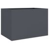 vidaXL Donica, antracytowa, 62x40x39 cm, stal