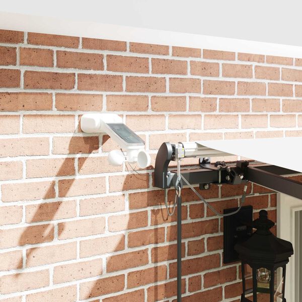 vidaXL Tkanina Zadaszenia z Biały 400 &times; 350 cm Poliester