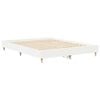 vidaXL Ramka ł&oacute;żka 2 szt. Biały 152 x 203 cm Drewno inżynieryjne