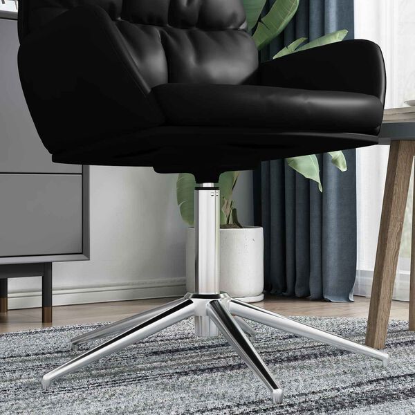 vidaXL Cylinder gazowy do krzesła biurowego chrom 15,5 cm Żelazo