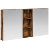 vidaXL Zestaw Szafek Łazienkowych 3 szt. 130 x 14,5 x 70 cm