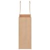 vidaXL Torby papierowe 250 szt. z uchwytami Brązowe 15x8x21 cm