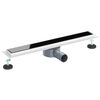 vidaXL Odpływ prysznicowy z szklaną pokrywą i syfonem 360&deg; 60 cm
