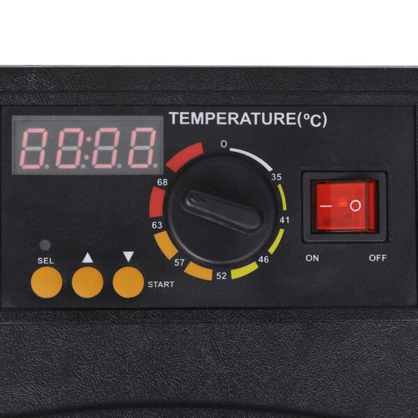 vidaXL Dehydrator do żywności z 10 tacami, prostokątny