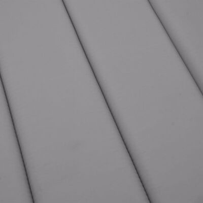 vidaXL Poduszka na leżak, szara, 200x50x3 cm, tkanina Oxford