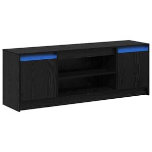 vidaXL Jednostki telewizyjne 139,5 x 34 x 50 cm Czarny