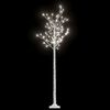 vidaXL Wierzba z oświetleniem, 200 zimnych białych LED, 1,8 m