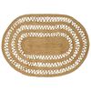vidaXL Dywan strefowy naturalny 100 x 152 cm Juta