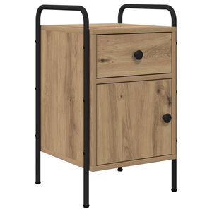 vidaXL Szafka Nocna Dąb artisan 35 x 36,5 x 61 cm Drewno inżynieryjne