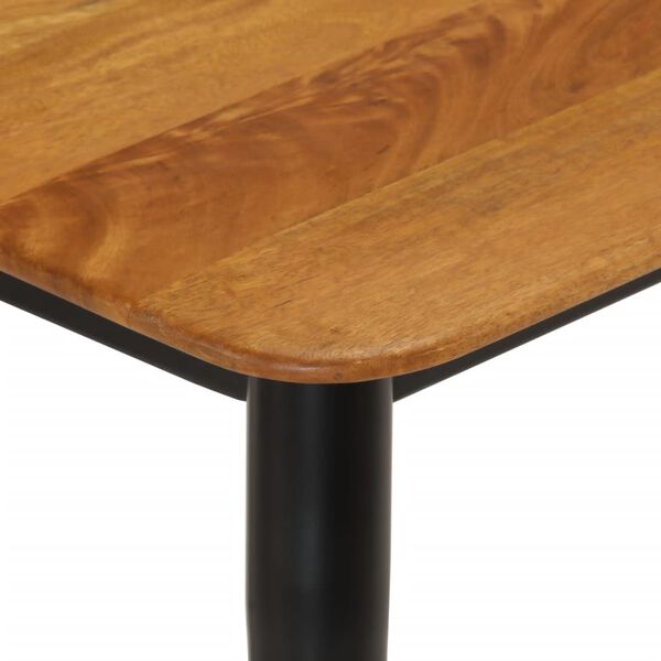 vidaXL Ławka, 160x40x45 cm, lite drewno mango i żelazo