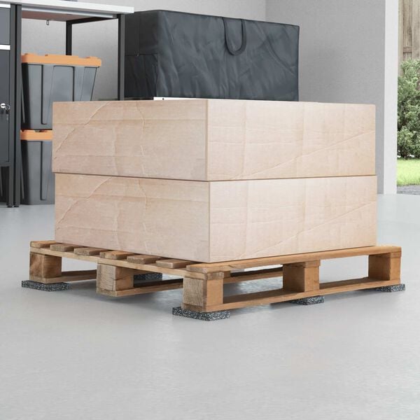 vidaXL Rolka Gumowa Czarny Guma