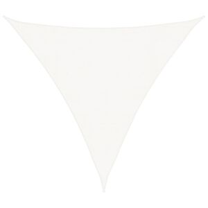 vidaXL Żagiel przeciwsłoneczny, 160 g/m&sup2;, biały, 4x4x4 m, HDPE