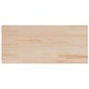vidaXL Blat do stolika, 90x40x2,5 cm, prostokątny, lite drewno sosnowe