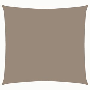vidaXL Żagiel ogrodowy, tkanina Oxford, kwadratowy, 2,5x2,5 m, taupe
