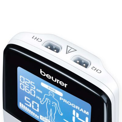 Beurer Cyfrowy stymulator mięśni TENS/EMS EM 49, biały