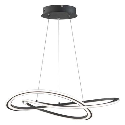 Wofi Wisząca lampa sufitowa OHIO, LED, 45 W, czarna