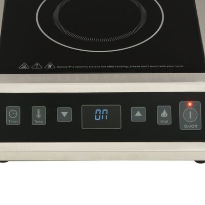 vidaXL Elektryczna kuchenka indukcyjna z ekranem dotykowym, 3500 W