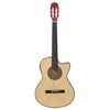 vidaXL Gitara klasyczna z wycięciem, 6 strunami i equalizerem
