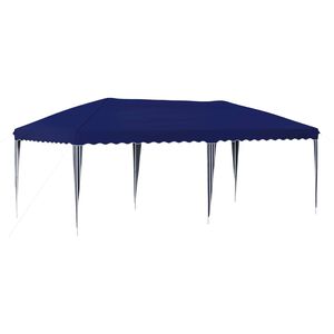 vidaXL Namiot imprezowy rozkładany 575 x 290 x 245 cm niebieski