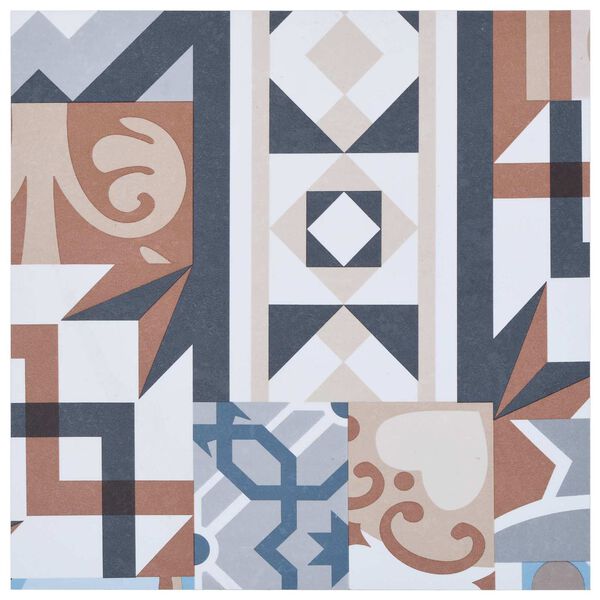 vidaXL Deski podłogowe 55 pcs Wielokolorowe 5,11 m&sup2; PVC