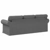 vidaXL Sofa Ciemnoszary