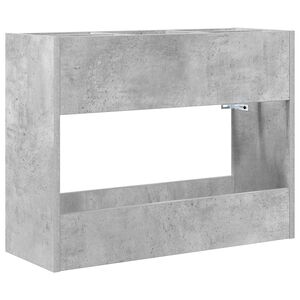 vidaXL Stojak na parasol Betonowy szary 65 x 24 x 50 cm