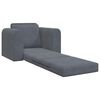 vidaXL Sofa Bed Ciemnoszary 98 x 71 x 83 cm Aksamit