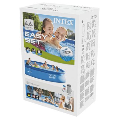 Intex Basen Easy Set z systemem filtracji, 457x84 cm