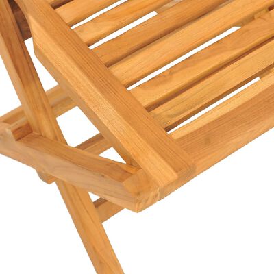vidaXL Składane krzesła ogrodowe, 4 szt., 47x63x90 cm, drewno tekowe