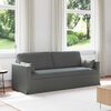 vidaXL Sofa Ciemnoszary