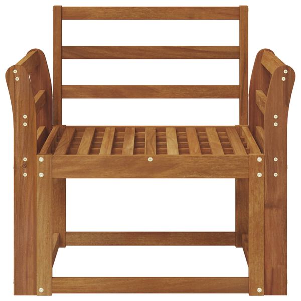 vidaXL Sofa na zewnątrz Lite Drewno Akacji Naturalny