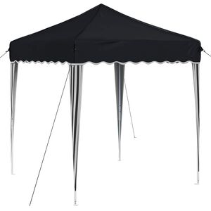vidaXL Namiot imprezowy rozkładany 195 x 195 x 245 cm antracytowy