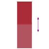 vidaXL Roleta zaciemniająca Red 50x150 cm Szerokość tkaniny 45,7 cm