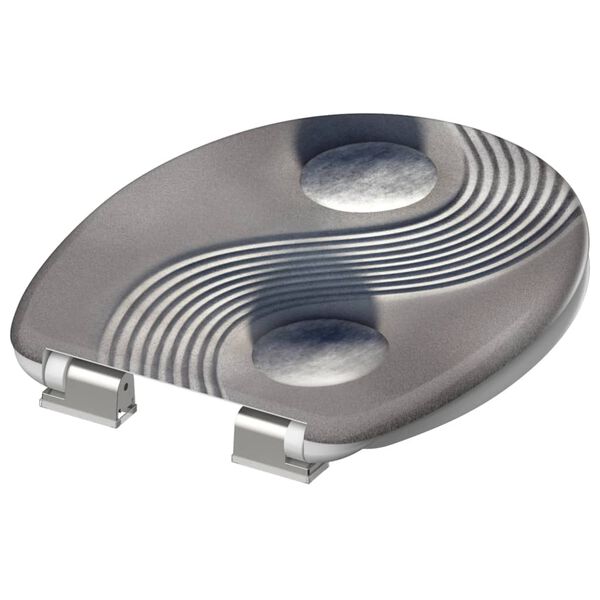 SCH&Uuml;TTE Deska sedesowa, wolnoopadająca YIN & YANG