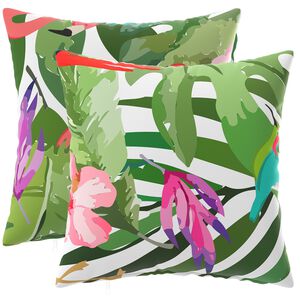 vidaXL Poszewka na poduszkę 2 pcs HEERLEN Wielokolorowe 30 x 30 cm