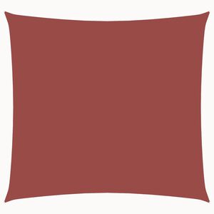 vidaXL Żagiel ogrodowy, tkanina Oxford, kwadratowy, 6x6 m, terakota