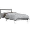 vidaXL Ramka ł&oacute;żka Szary Sonoma 80 x 200 cm Drewno inżynieryjne
