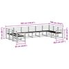 vidaXL Zestaw sof na zewnątrz 10 pcs Naturalny Lite Drewno Akacji