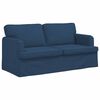 vidaXL Sofa 2 pcs Niebieski
