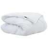 vidaXL Zimowa Kołdra 220 x 155 x 0 cm Zima Poliester Biały Oddychające