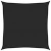 vidaXL Żagiel przeciwsłoneczny, 160 g/m&sup2;, czarny, 6x6 m, HDPE