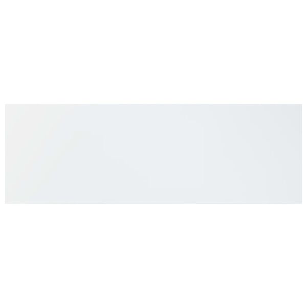 vidaXL P&oacute;łki na książki, 4 szt., wysoki połysk, białe, 60x20x1,5 cm