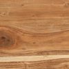 vidaXL Stolik konsolowy, 110x42x76 cm, lite drewno akacjowe