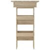 vidaXL Stolik barowy, sonoma, 102x45x103,5 cm, materiał drewnopochodny